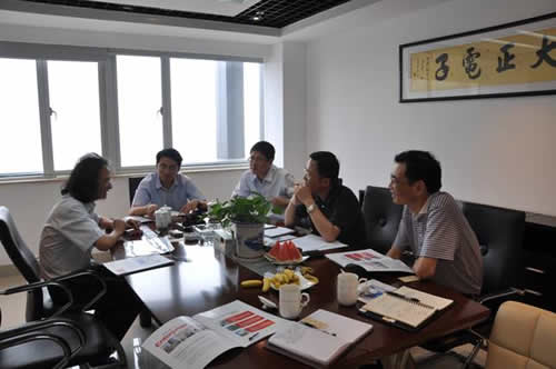 徐副区长一行到我公司调研、考察